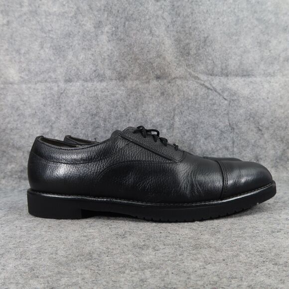 Dexter Shoes Mens 11.5 Oxford Dress Cap Toe Leather Comfort Formal Black Career main image 8